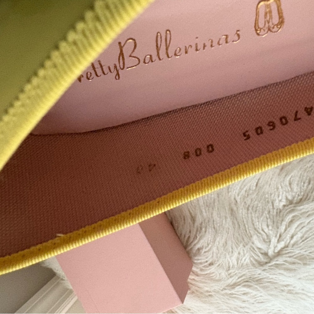 Pretty Ballerinas Rosario yellow size 40 - Picture 2 of 7